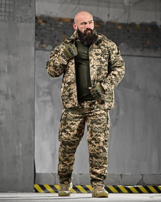 Тактический костюм 3в1 HELISTRONG пиксель ДЛ6296 Одесса - изображение 3