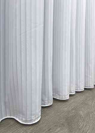 Тюль фактурний щільний жакард “Softline” колір білий 1966т Київ