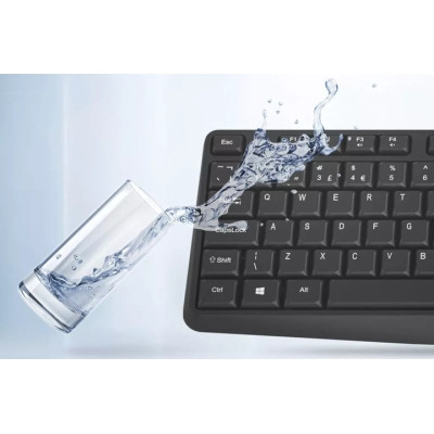 Клавиатура Canyon KB-W01 Water resistant Wireless UA Black (CNE-CKEYW01) Винница - изображение 6