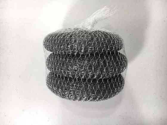 Мочалка железная (а3*30гр) Сетка Блеск ТИГР БОЛЬШОЙ (1 пачка) Харків