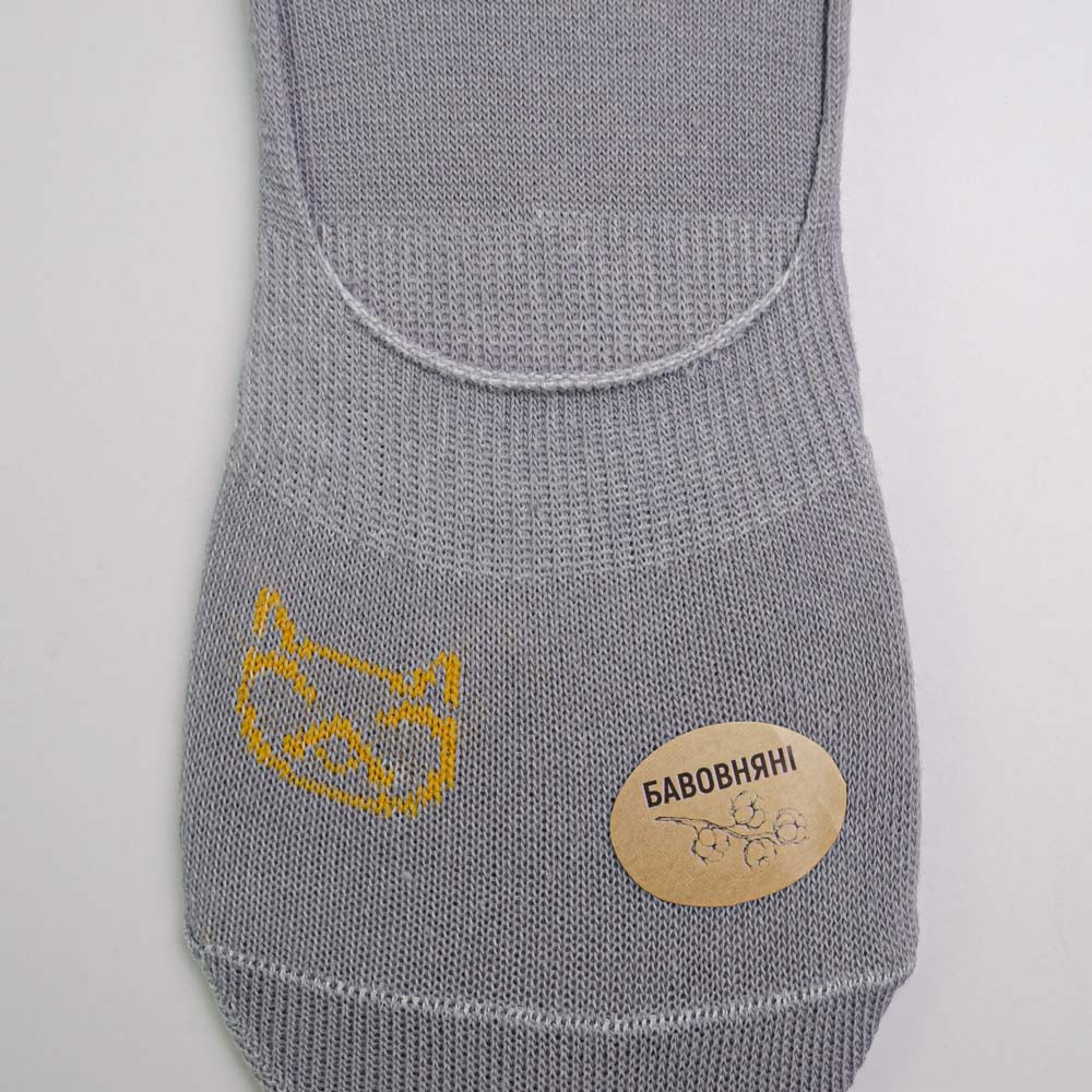 Набір шкарпеток жіночіх бавовняних 10 пар Youstar 094 Сліди 37-41 Різні кольори Суми - фото 2