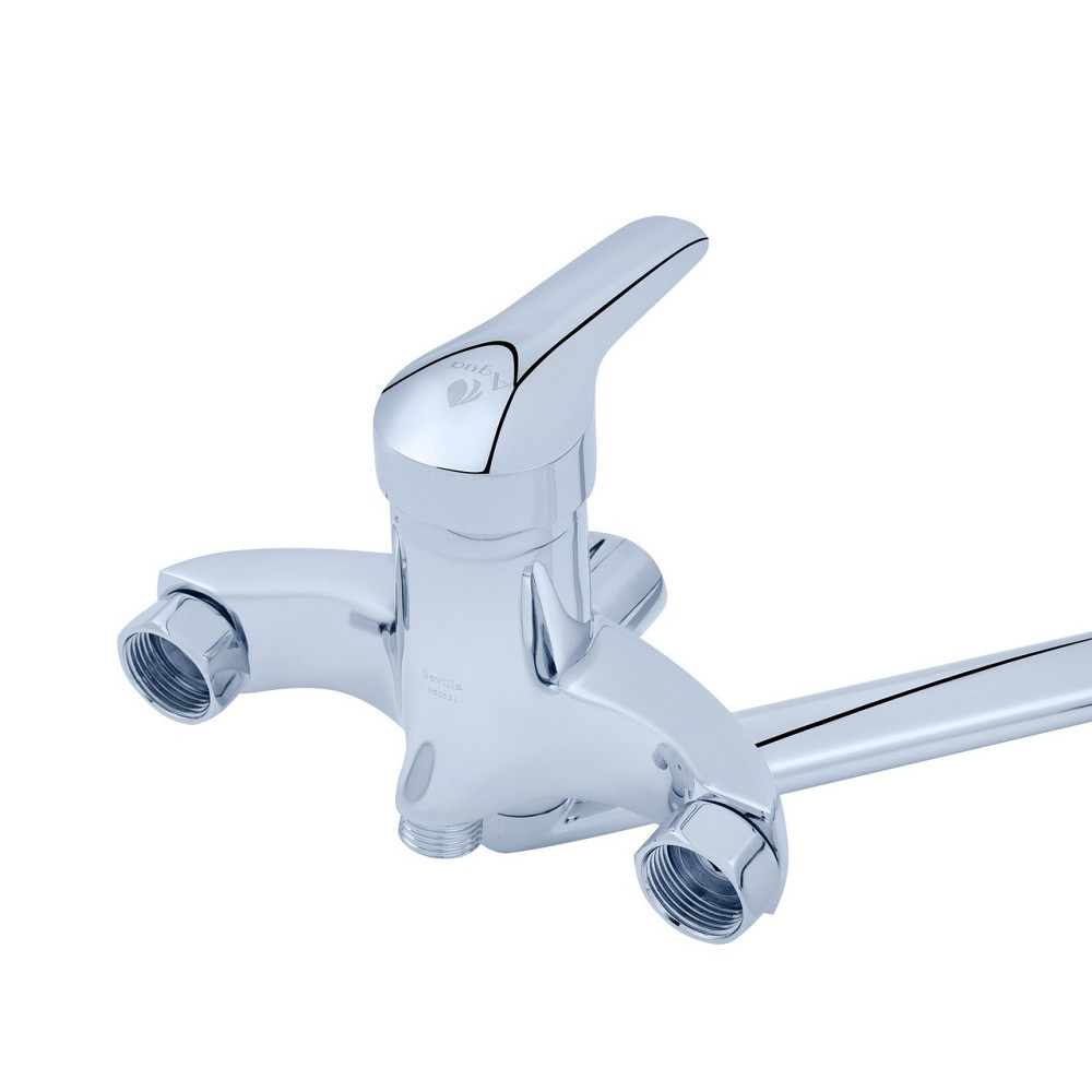 Змішувач для ванни Agua Sevilla - C072 з душовим гарнітуром, хром Київ - фото 3