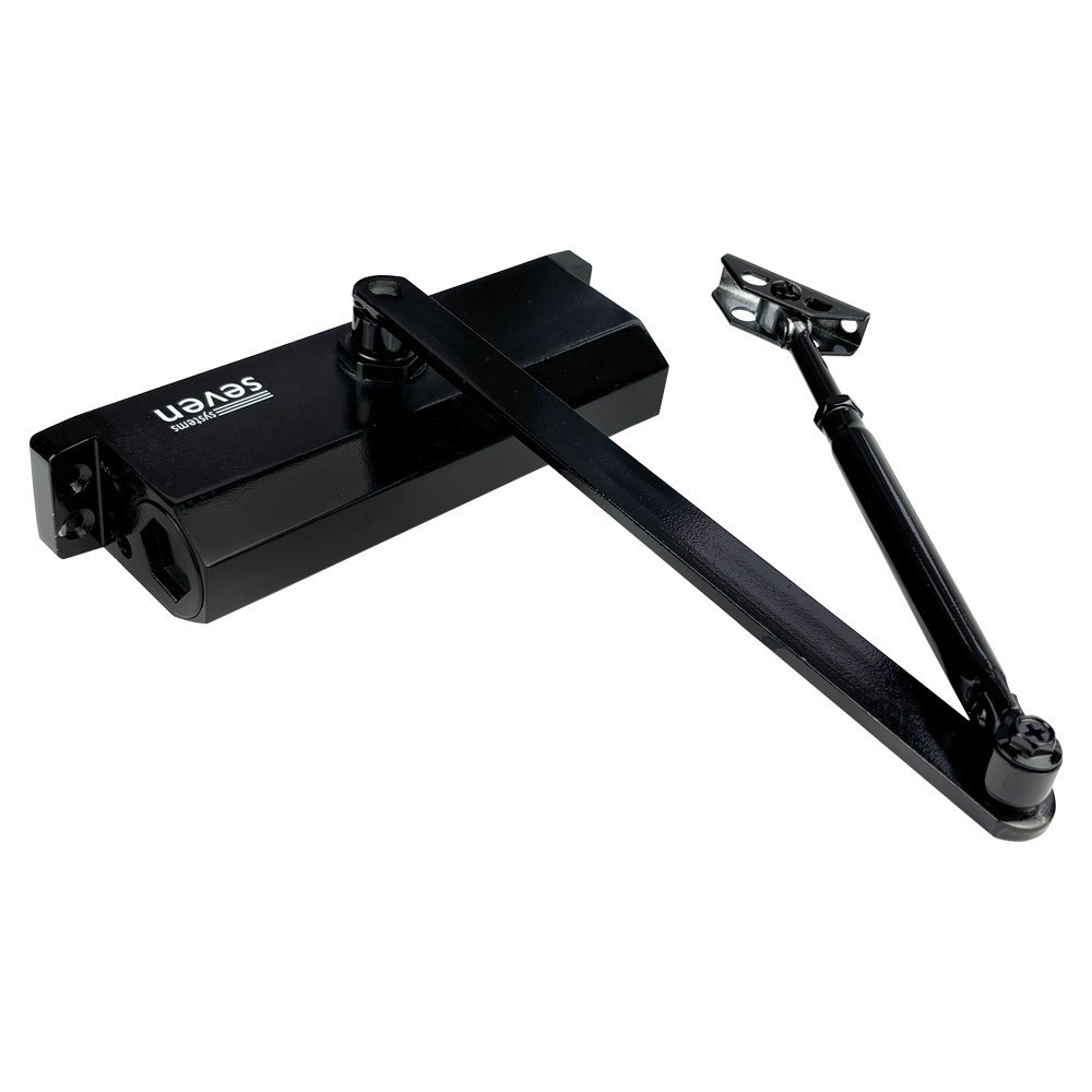 Доводчик двери от 75 до 100 кг SEVEN DC-7744 black Киев - изображение 16