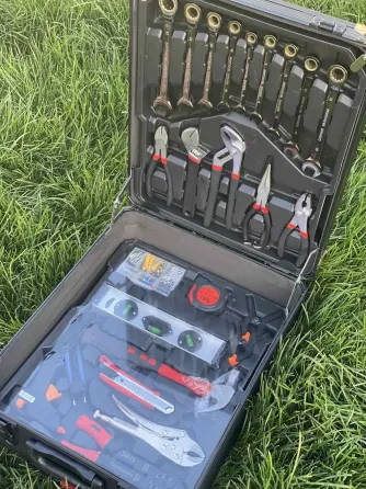 Большой Набор инструмента в чемодане Rainberg 399 предметов, инструменты, набор инструментов Коломия