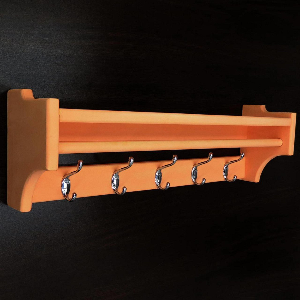 Вішалка для одягу "Гамільтон 5" грейпфрут Миколаїв - фото 1