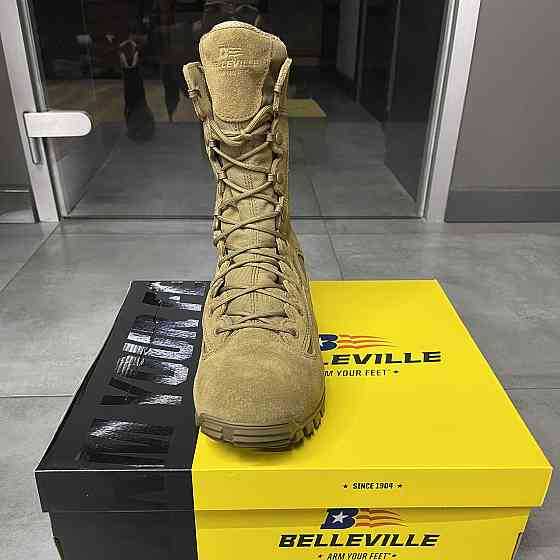 Берці зимові Belleville KHYBER TR550WPINS, розмір 8/40,5, колір Койот, теплі, стандарт армії США Solmir Київ