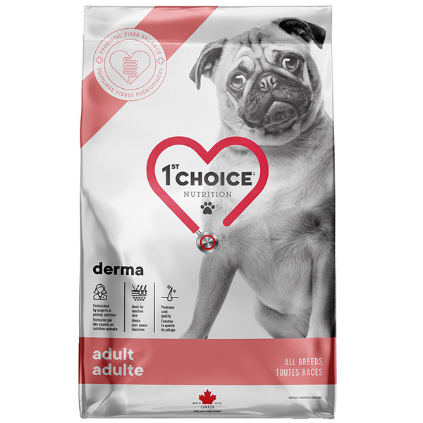 1st Choice Adult Derma ФЕСТ ЧОЙС ДЕРМА сухой диетический беззерновой корм для собак всех пород Киев - изображение 1