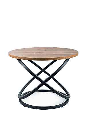 Журнальний столик EOS D дуб артизан/чорний д.60 Киев