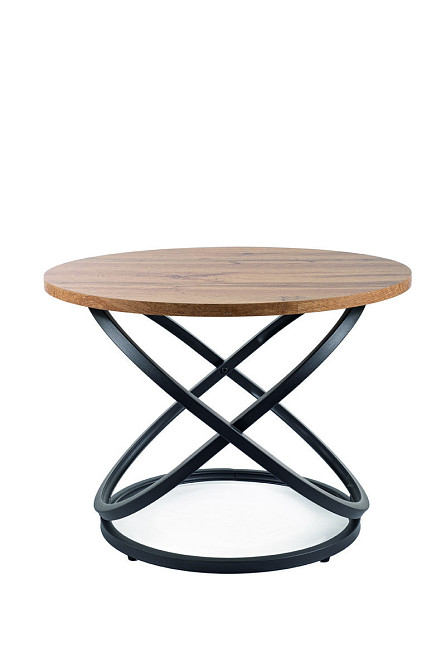 Журнальний столик EOS D дуб артизан/чорний д.60 Київ - фото 3