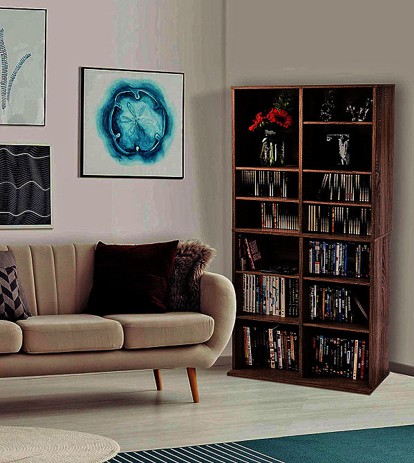 Книжковий стелаж "Оруел 66" мокко Миколаїв - фото 2