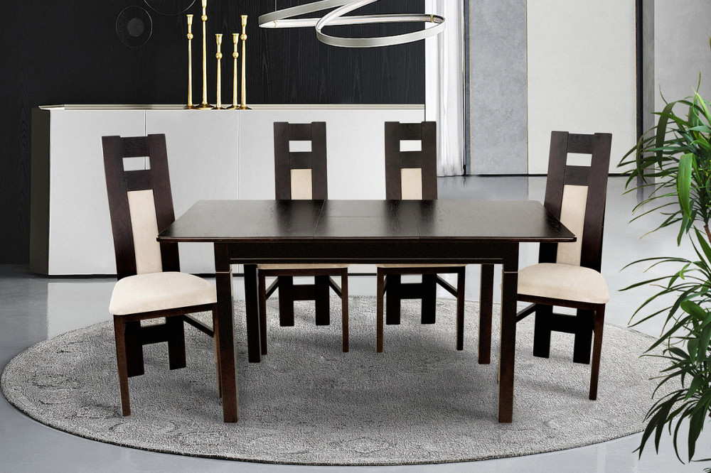 Стіл обідній Персей ( 113+38 )/70, горіх італійськ Київ - фото 4