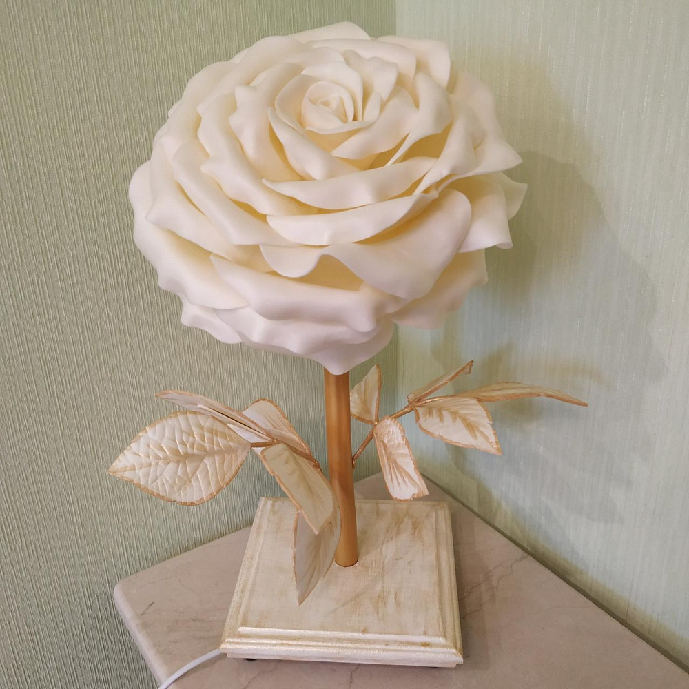 Світильник-нічник "Вінтажна троянда" Дніпро - фото 6