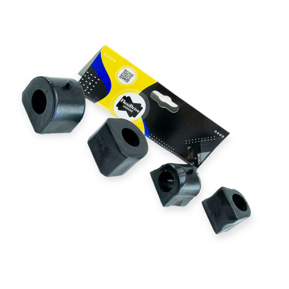 Втулка 2121 переднього (к-кт 4 шт) стабілізатора Мукачево - фото 1