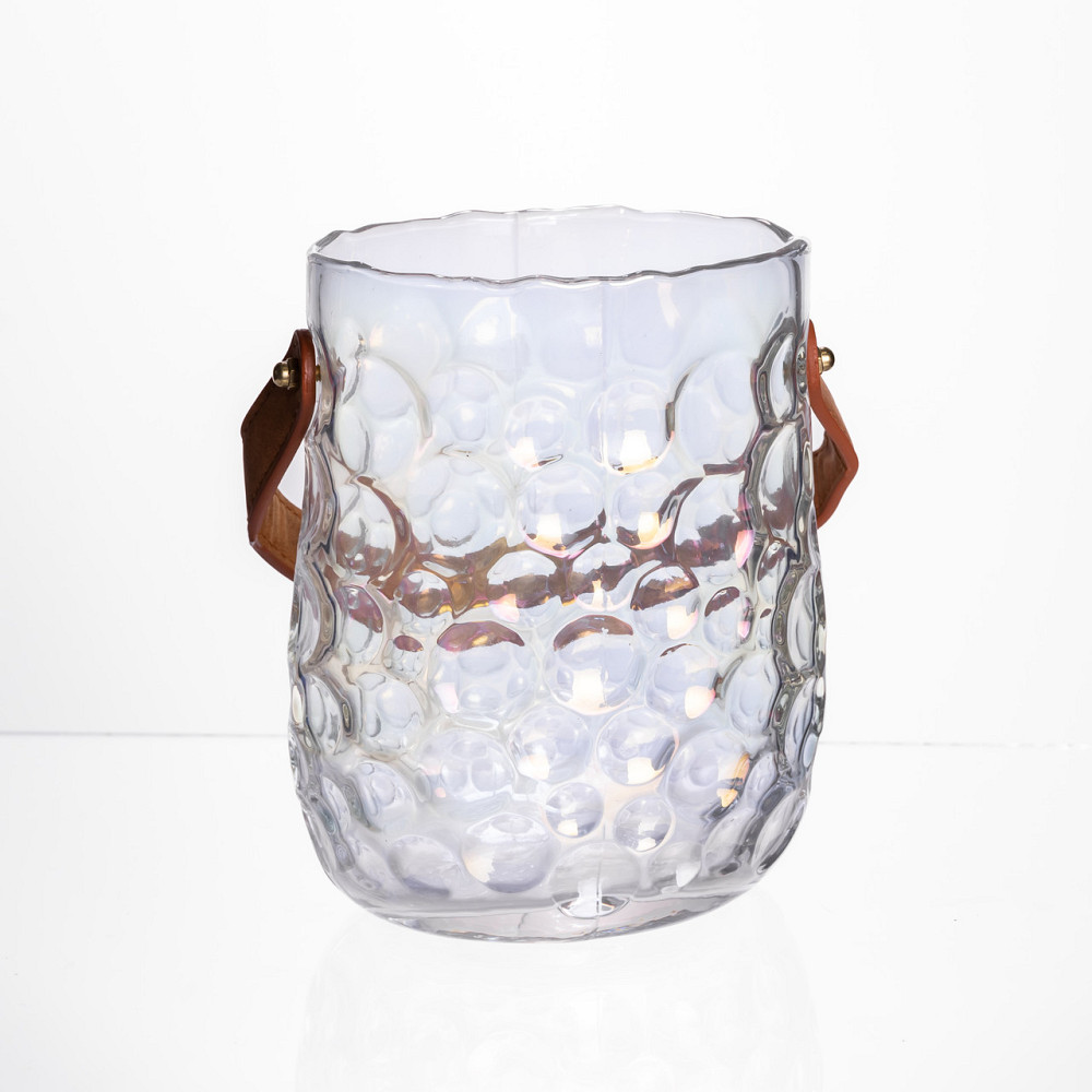 Декоративна ваза-сумочка для квітів, прозора Київ - фото 2