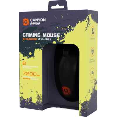 Мышка Canyon Shadder GM-321 USB Black (CND-SGM321) Винница