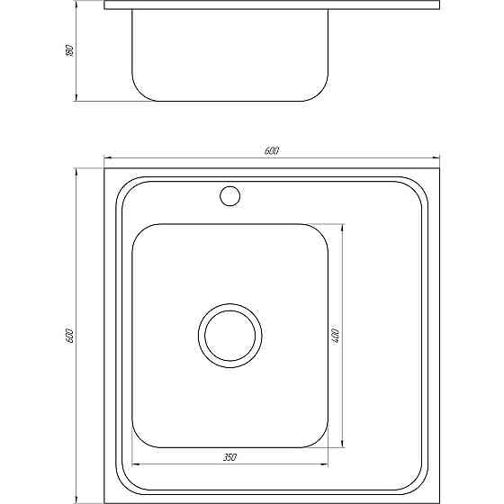 Мойка кухонная Mira MR 6060 L D Decor Left (000014469) Киев