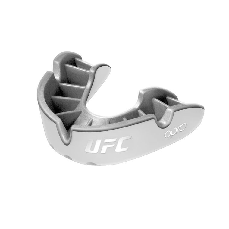 Капа OPRO Silver UFC дитяча (вік до 10) White/Silver (ufc.102515003) Луцк - изображение 2