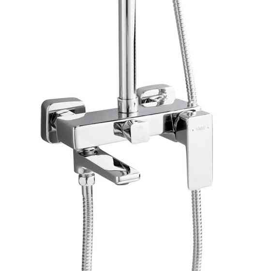 Душова система латунна універсальна Lidz Orion 1030 на три споживачі (з виливом) (k35) LDORI1030CRM48092 Chrome Київ