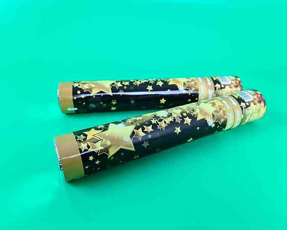 Хлопушка пневматическая Звезды, 30 см 4830-23 (1 пачка) Харьков