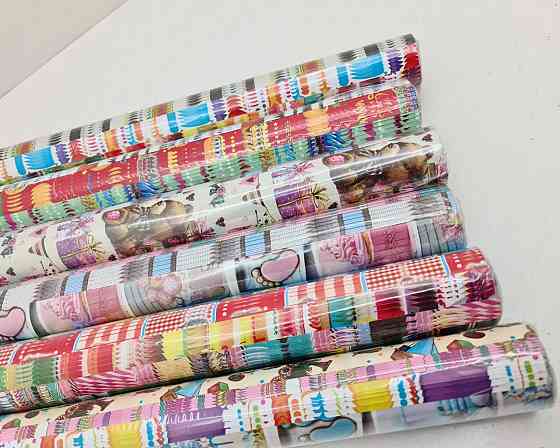 Бумага подарочная БУМ Детские ассорти 1 (25 шт) Харьков