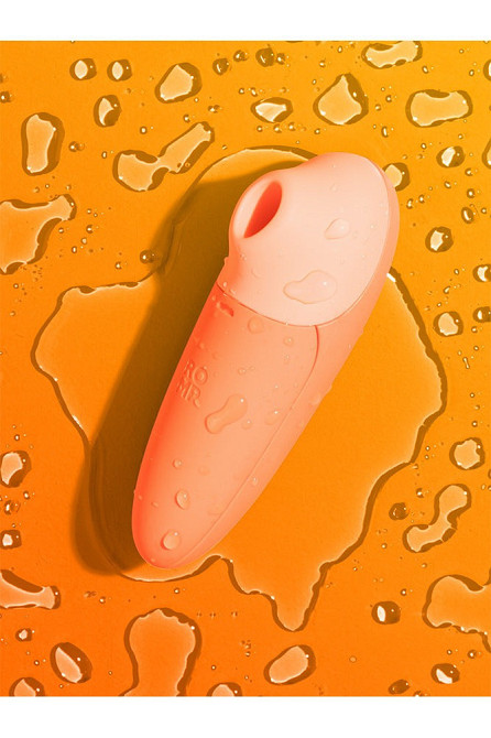 Вакуумний стимулятор клітора ROMP Switch X, помаранчевий Sex Aura Київ - фото 9