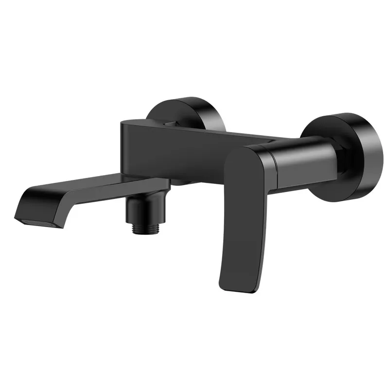 Смеситель для ванны Mixxus Premium DALI 009 EURO Black стильный Харьков - изображение 1