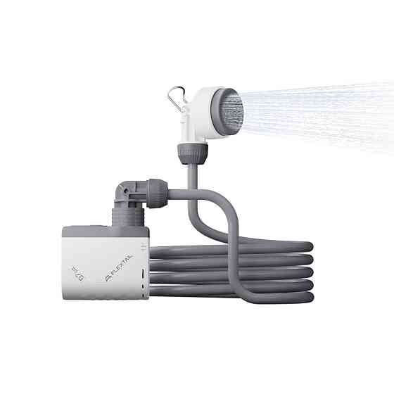Душ портативний з насосом на акумуляторі Flextail Tiny Shower TS650WT / TS2500WT, білий Киев