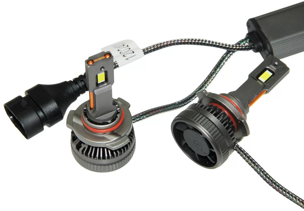 Комплект світлодіодних ламп QLine DualVision HB3 (9005) 65W Canbus 6000K 12V Харків - фото 8