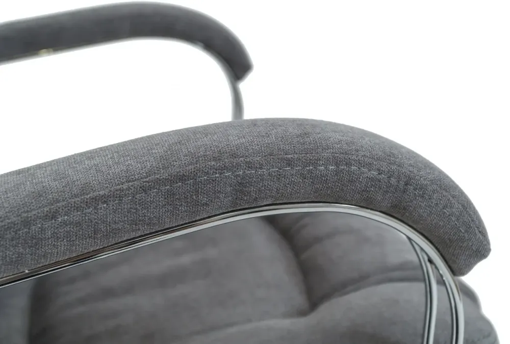 Офісне Крісло Керівника Richman Alberto Misti Gray Хром М3 MultiBlock Сірий Київ - фото 4