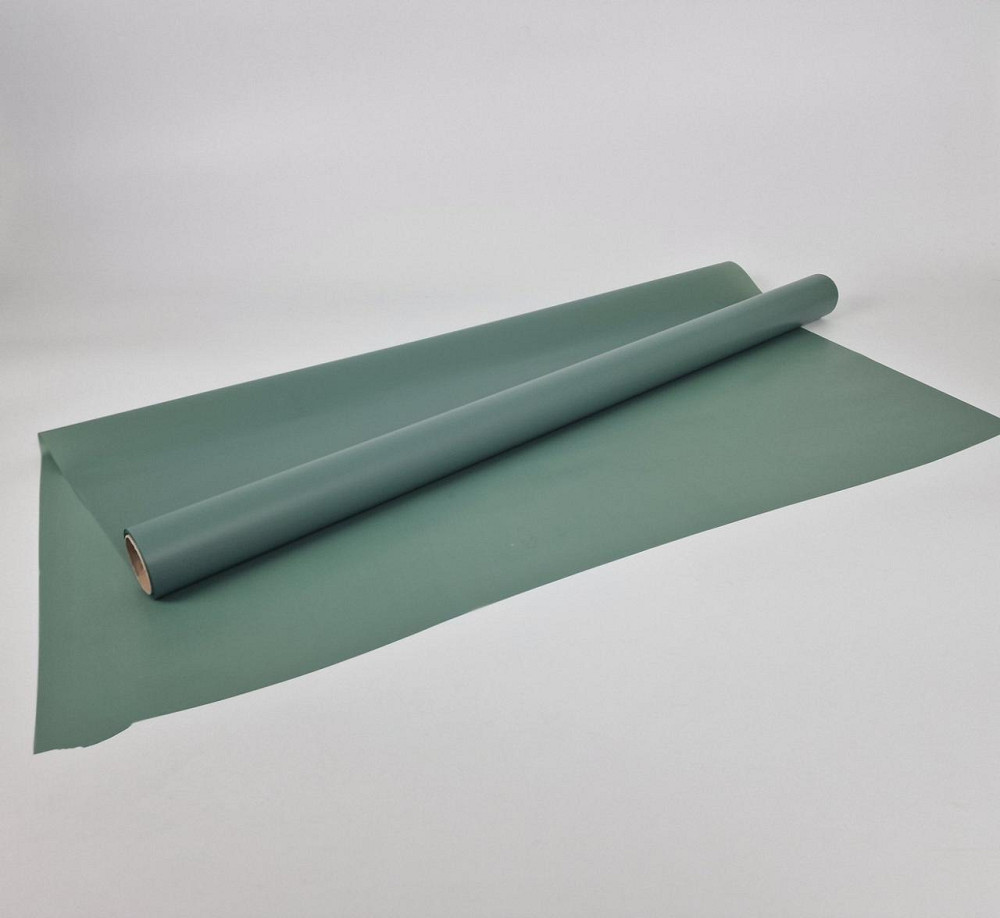 Рулон 10 м тонированый матовый (7) пленка для цветов (h660) №34 Тёмно Зелёный (1 шт) Харьков - изображение 1