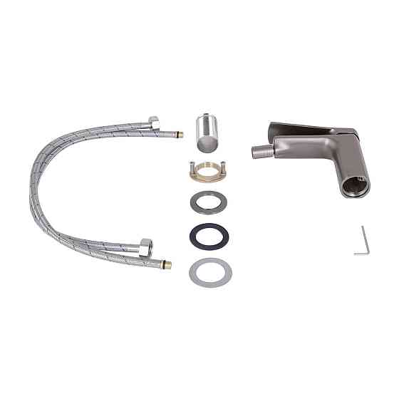 Змішувач для біде Qtap Slavonice QTSLA255GMB45923 Gunmetal Black PVD Київ