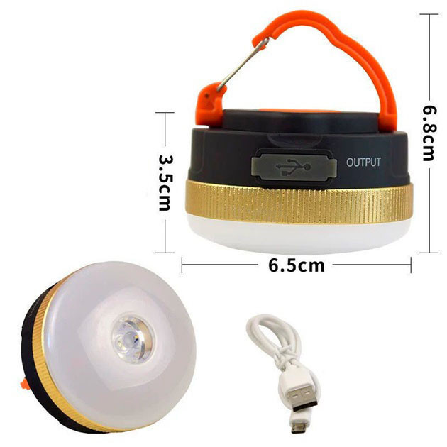 Светодиодный кемпинговый фонарь YD-7-7SMD с функцией Power Bank белый красный свет HP-17 Киев - изображение 4