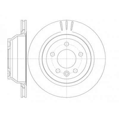 Тормозной диск REMSA 61160.10 Винница