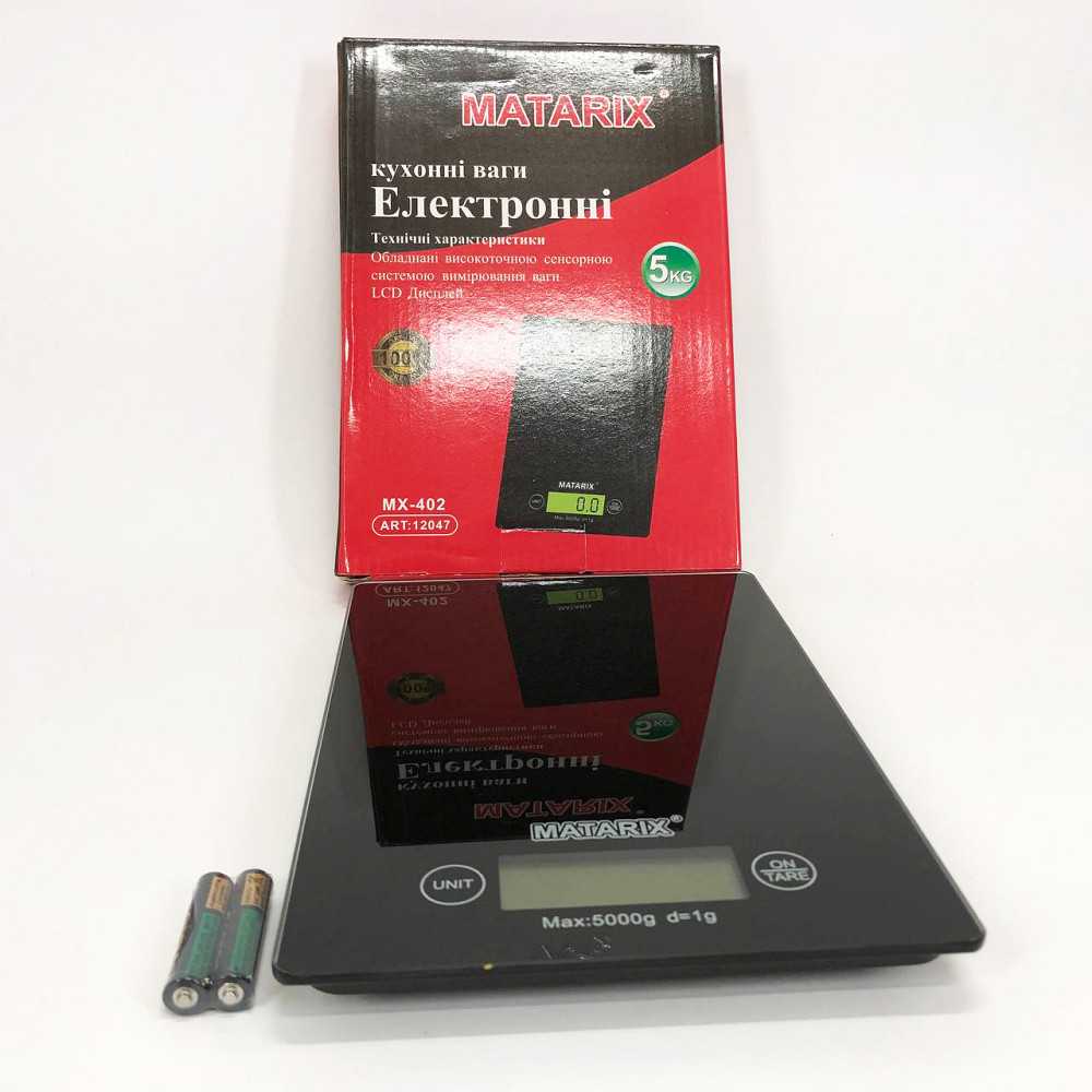 Кухонні ваги з функцією скидання тари Matarix MX-402 5 кг, Електронні ваги для приготування їжі HJ-67 Львів - фото 16