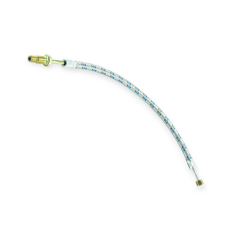 Шланг манометра (г, ш) (в метал. оплетці) L=480мм МТЗ Мукачево - фото 1