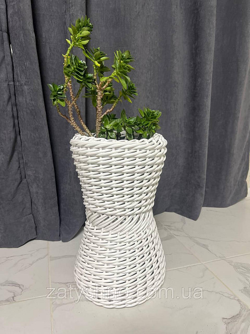 Корзина кашпо для цветка плтеная Киев - изображение 7