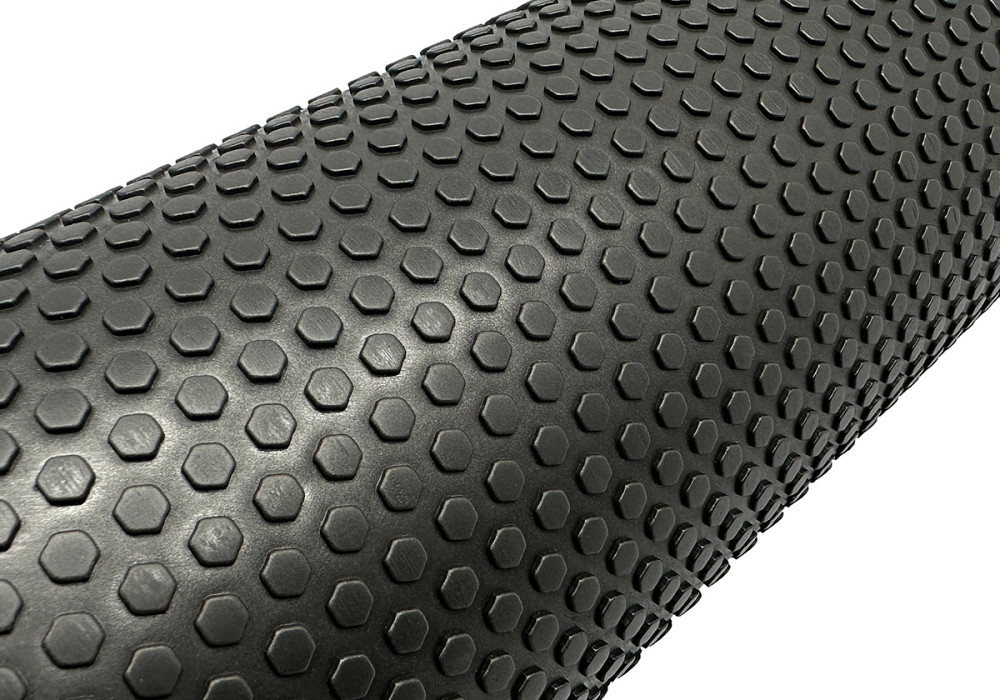 EasyFit Масажний ролер EasyFit Foam Roller 45 см Чорний Київ - фото 3