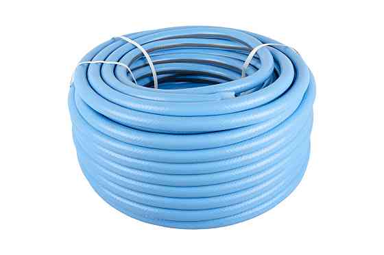 Шланг садовий для поливання MASTERTOOL "OASIS" 3⁄4" 30 м блакитний 92-1058 Рівне