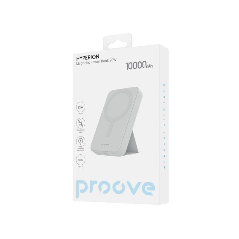 Універсальна мобільна батарея Proove Hyperion Qi 20 W 10000 mAh White (PBHN15020002) ( 20434 ) Харьков - изображение 3