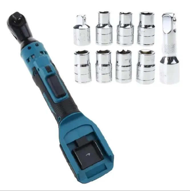 Угловой гайковерт, аккумуляторная трещотка АКБ 48V X-475 синий Коломия - фото 1