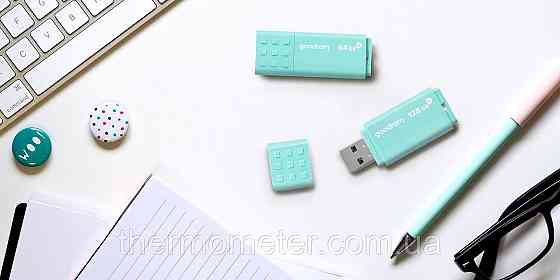 Flash Drive Goodram 128GB USB 3.0 UME3 Care Green (6757519) Киев