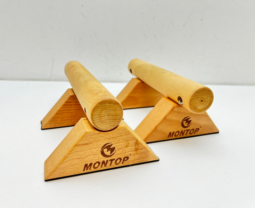 Дерев'яні ручки для віджимань MONTOP Луцьк - фото 1