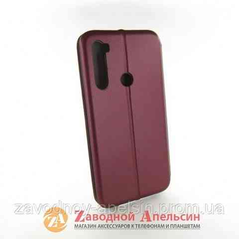 Чохол книжка Xiaomi Redmi Note 8 Aspor Case marsala Одеса
