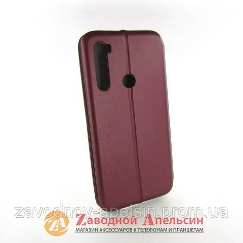 Чохол книжка Xiaomi Redmi Note 8 Aspor Case marsala Одеса - фото 2
