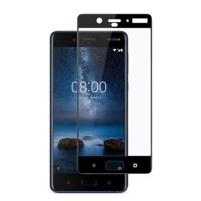 Скло захисне PowerPlant Full screen Nokia 8 Black (GL605224) Вінниця