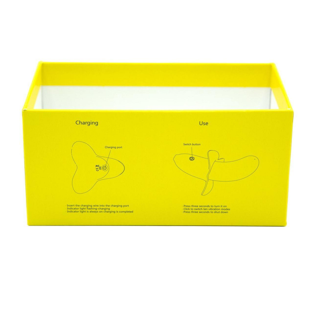 Вибратор-банан Banana Bliss Mini Silicone Vibrator, вагинально-клиторальная стимуляция, 10 режимов Sex Aura Киев - изображение 8