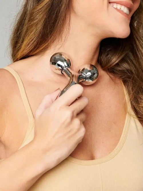 Роликовый 3D массажер для лифтинг-эффекта лица и тела Reclaire cosmetics 130 г Киев - изображение 4