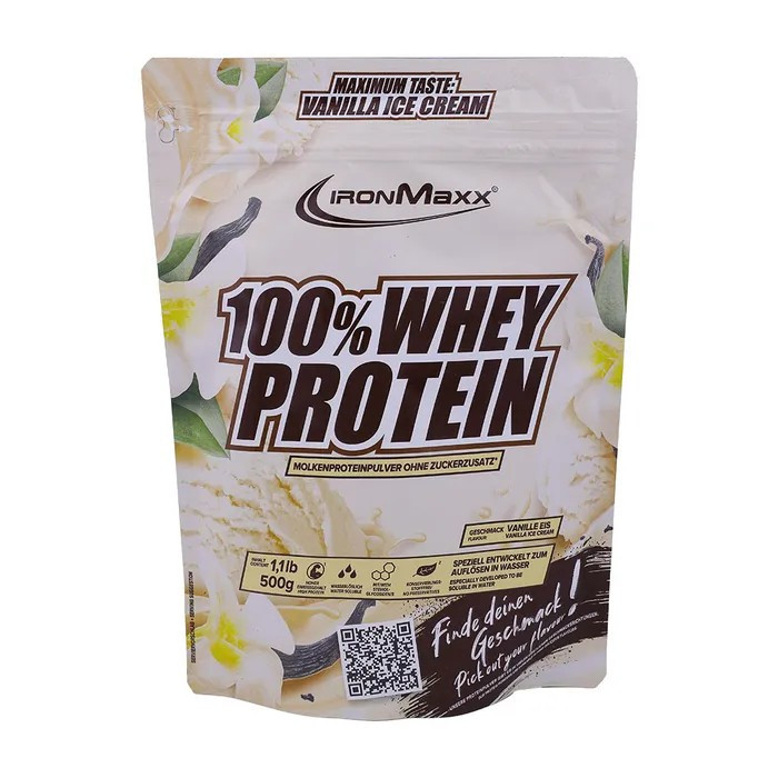 100 % Whey Protein 500g (Vanilla Ice Cream) Луцьк - фото 1