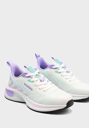 Женские кроссовки Restime RWL25538 WHITE PURPLE, р.36-41 Вишнёвое