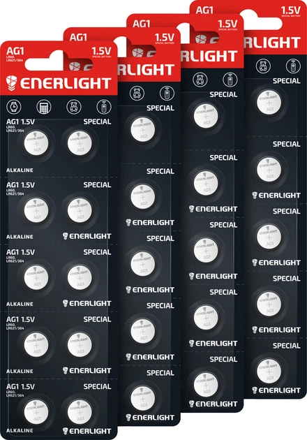 Батарейка годинникова лужна AG1 LR60 Харків - фото 4
